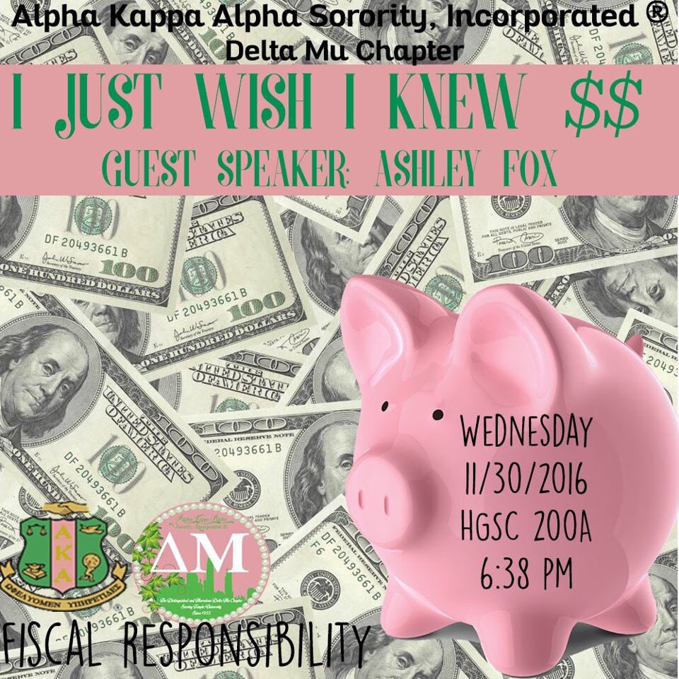 DeltaMu_AKAs's tweet photo. Join us this Wednesday for our last program of the semester 💖💚 https://t.co/lk6PCwTOAw