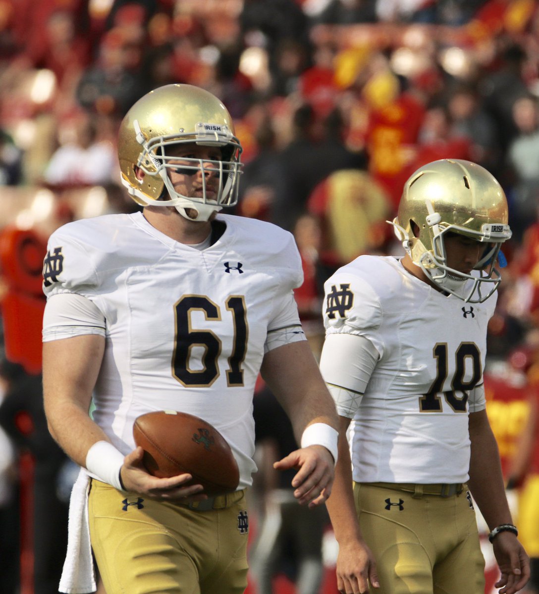 TNNDN's tweet photo. Yesterday was the last game for probably one of the best long snappers @NDFootball has ever seen. Thanks @sdaly61. https://t.co/UXCXI0x3CN