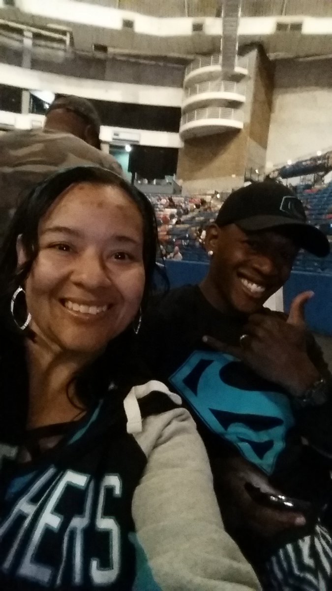RubyBlue44's tweet photo. Yeah!!! Front row baby!!! Ready to see some WWE action in Fayette-Nam!!! :D 

#WWEFayetteville https://t.co/QMSsOZmD6l