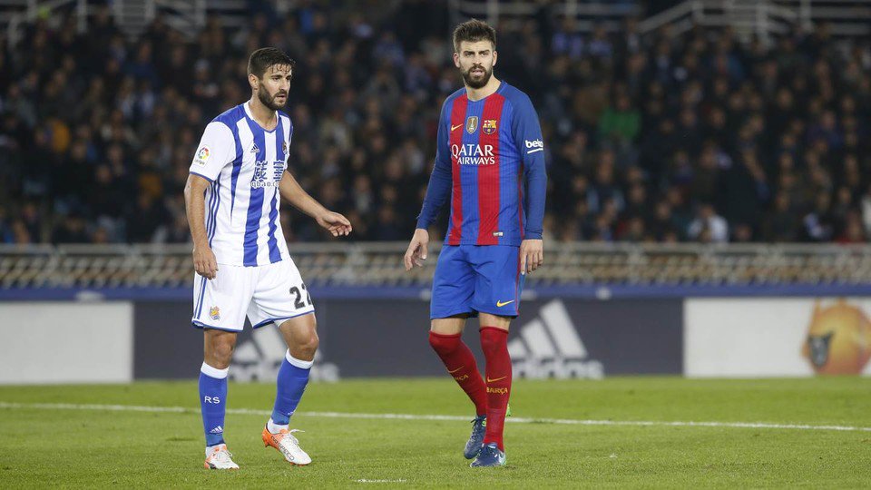 🔊 Gerard Piqué: “We have to give credit to La Real, they played a magnificent game”: ow.ly/qU5y306zcMr #RealFCB