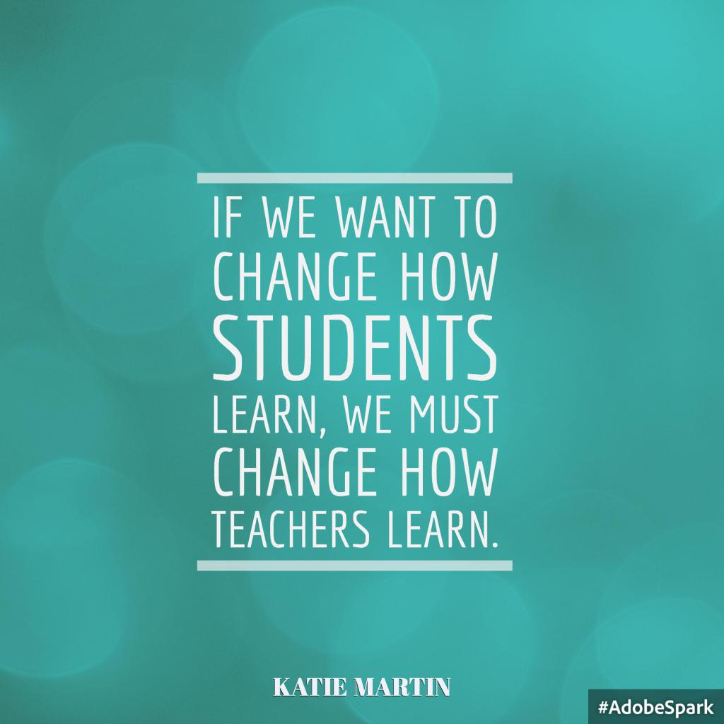 “Telling will never be as effective as experiencing.” georgecouros.ca/blog/archives/…