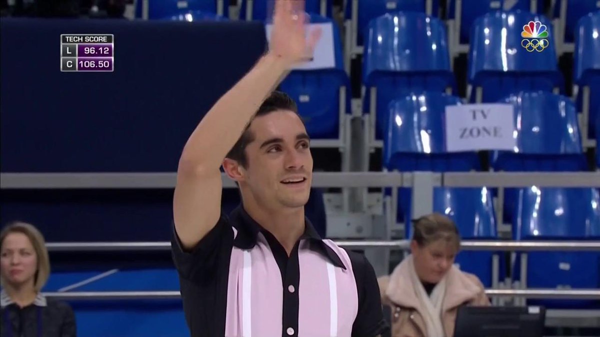 misfitmimes's tweet photo. VIDEO: @javierfernandez Wins Gold at #GPRussia https://t.co/7TLEc5POp4 @JohnnyGWeir With NBC commentary #GPFigure #CoR16 #RostelecomCup https://t.co/sihId4S7ie