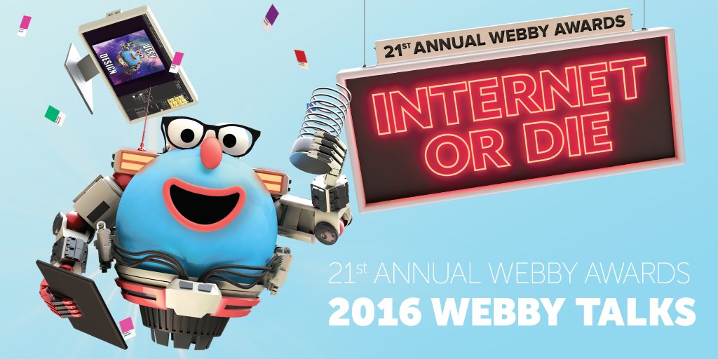Excited to have <a href="/TheWebbyAwards/">The Webby Awards</a> Managing Director, <a href="/clairegraves/">Claire Graves</a>, visiting Marcel to present #WebbyTalks today at 1PM.