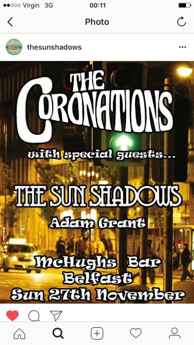 Great night with <a href="/the_coronations/">The Coronations</a> 
Rock n Roll on a Sunday perfect way to end the weekend thanks lads .TSS
#localmusic#ourweecountry