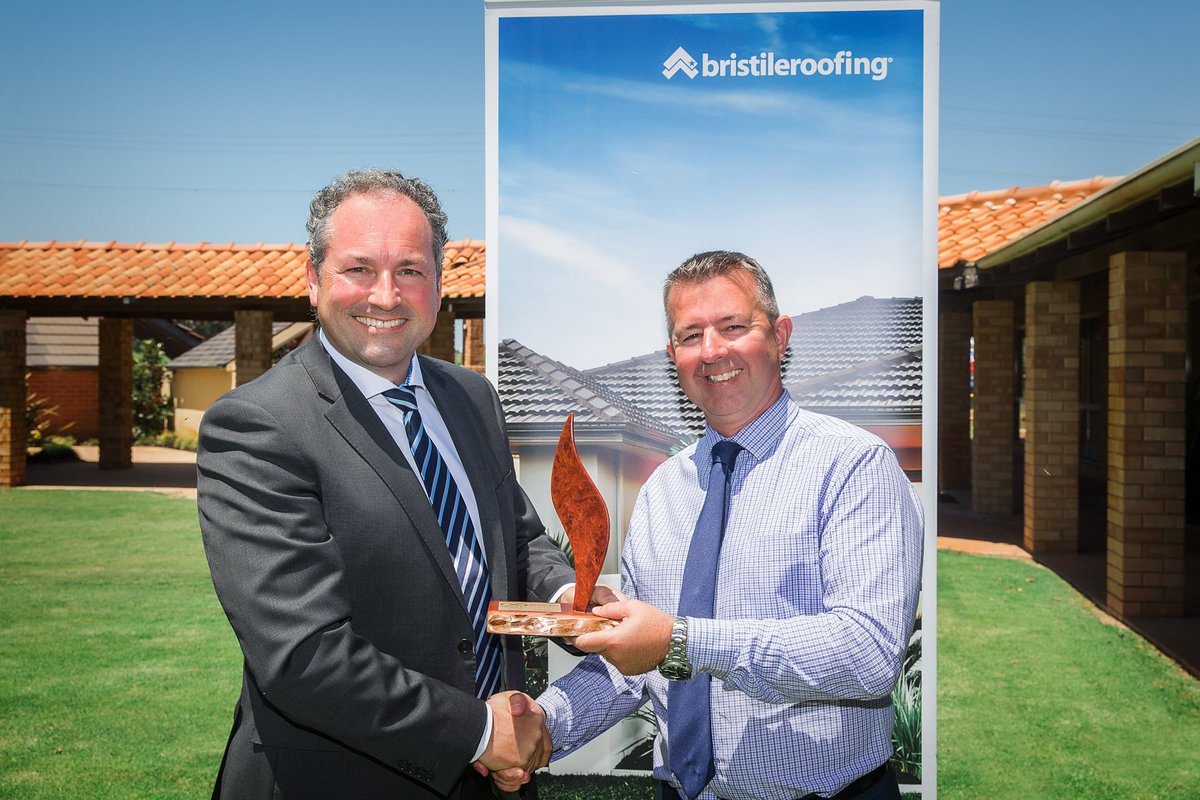 BrickworksBP's tweet photo. Bristile Roofing WA is proud to have won the Infinity Award for recycling! #brickworksbp #bristileroofing #infinityaward #recycle https://t.co/QZBXTgXmHz