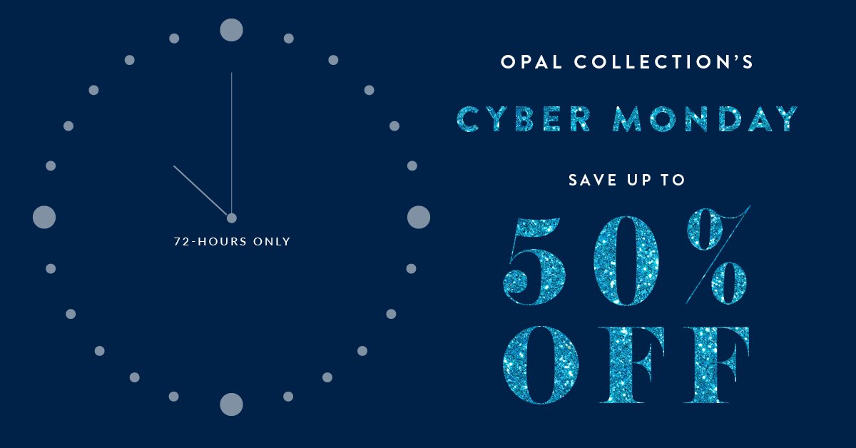 Our #cybermonday sale starts today! Enjoy up to 50% off your next #opalcollection getaway. 72 hours only, book now: bit.ly/1MRTp0t