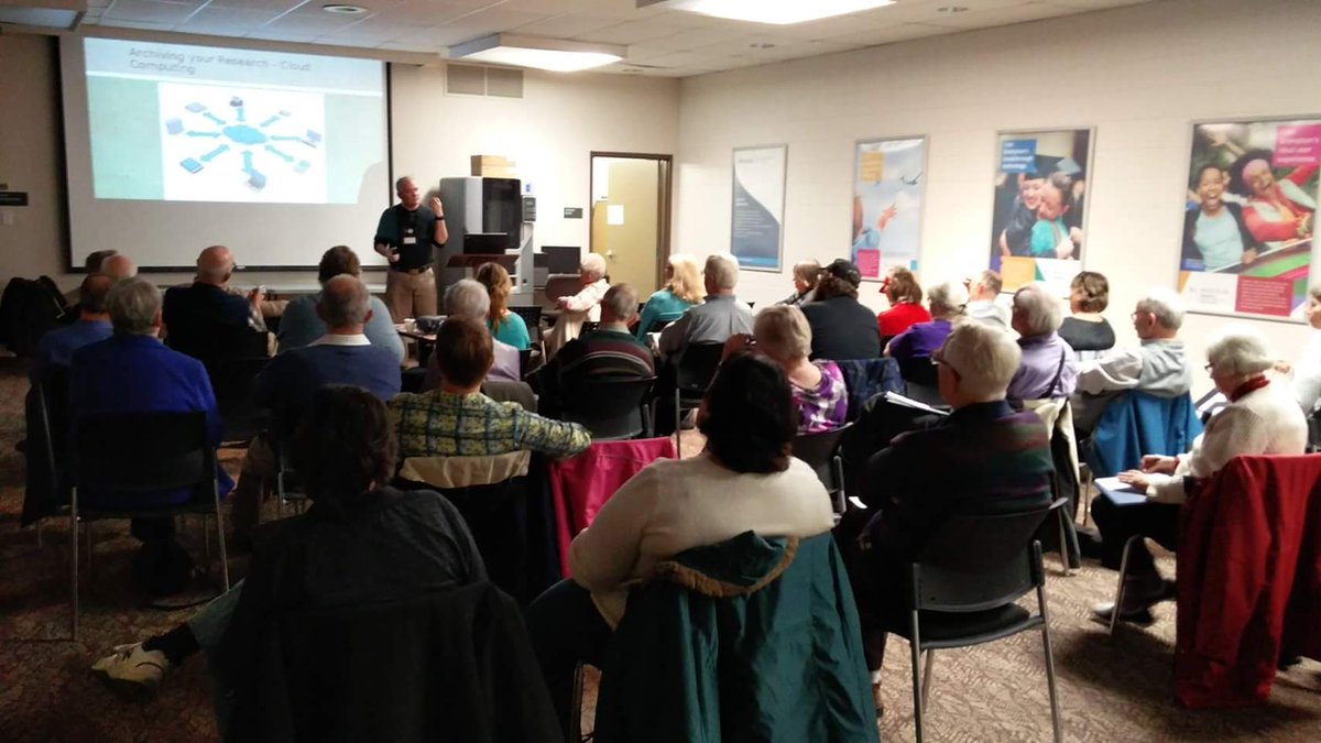 NiagaraOGS's tweet photo. Great day speaking in Halton Peel about our Digital Lives and how they exist after we are gone and how they are being cared for. https://t.co/1DxuqrUnFZ