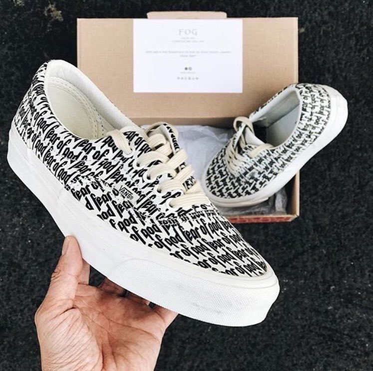 Fear Of God x Vans
