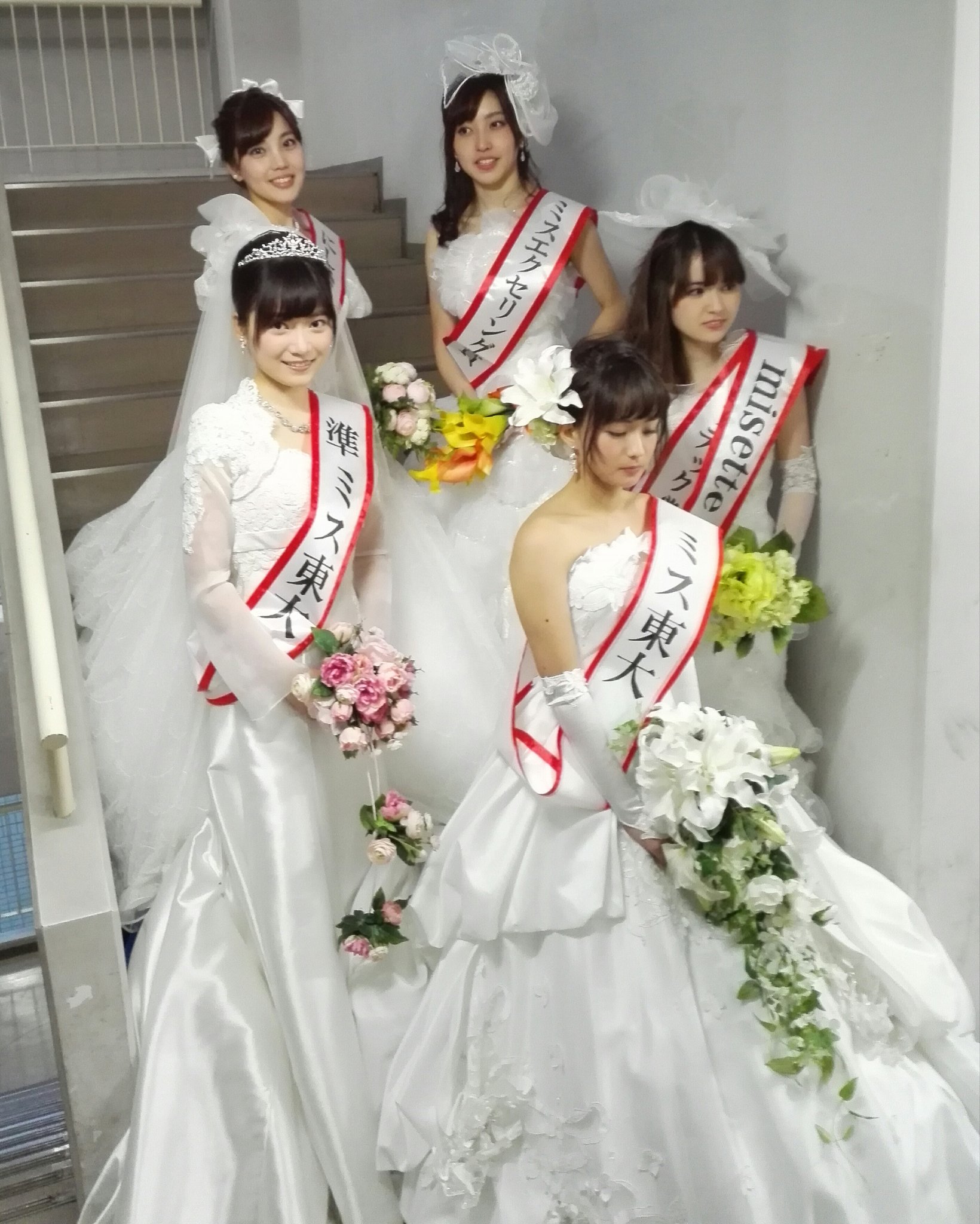 ☆ito요섭☆ on Twitter &quot;東大文化祭『駒場祭』の大イベントミスミスターコンテストのヘアメイクhelp 桂由美さんのウェディング