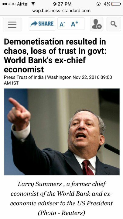 FreeAtul's tweet image. All international economists are against demonetisation

#ModiKilledCommonMan