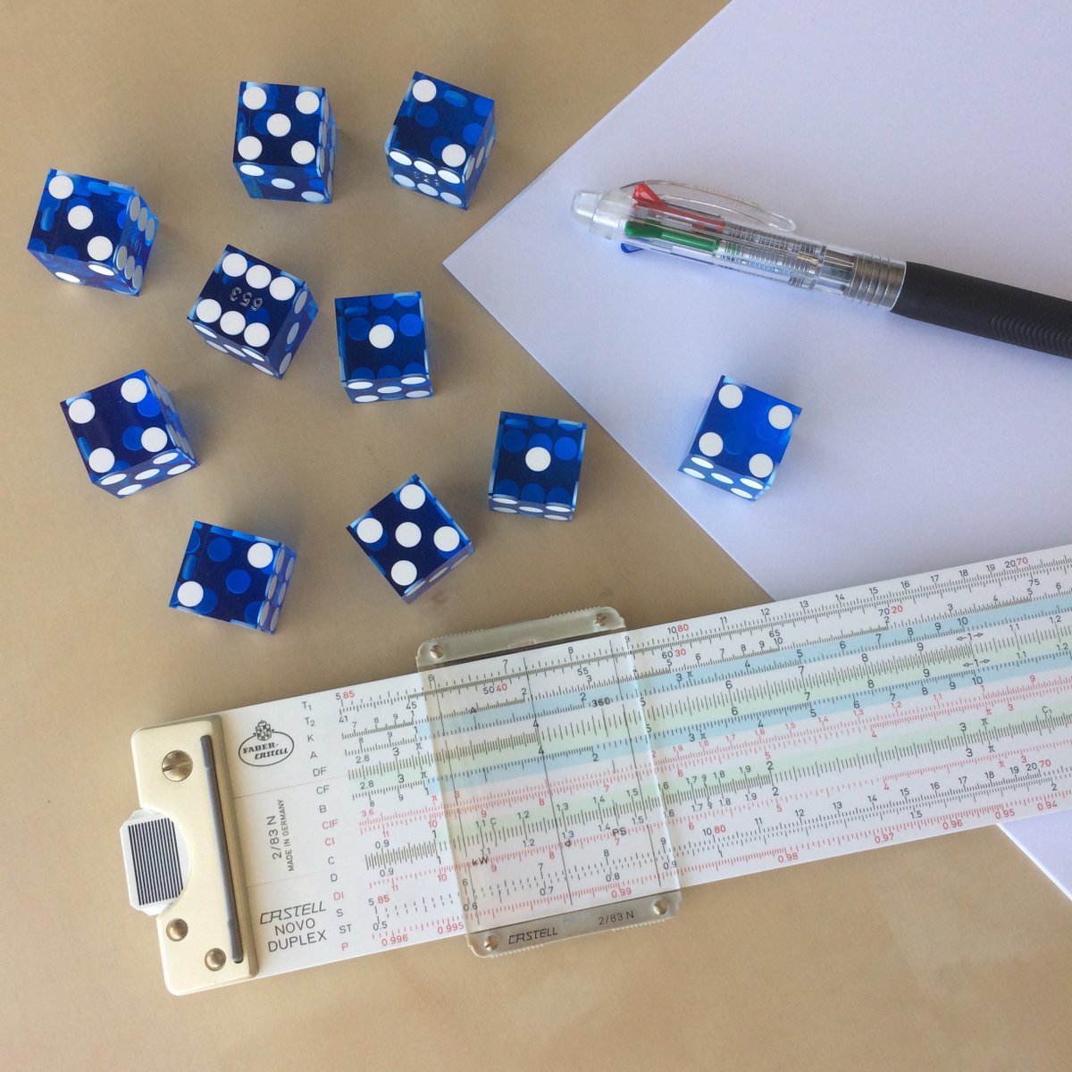 How do you run a Monte Carlo simulation without a computer?