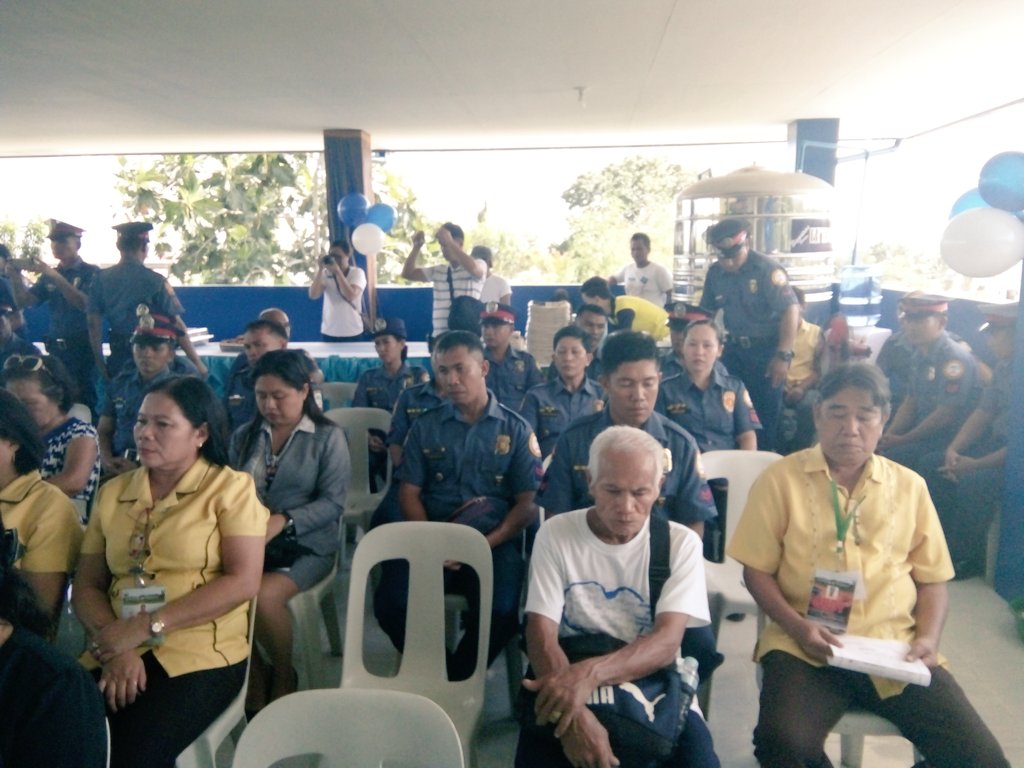rdpro12's tweet photo. ATM: PCSUPT TRAIN, graced the inauguaration and blessing of bagumbayan MPS building with Hon. De Pedro, municipal mayor https://t.co/K9NzmbgMZh