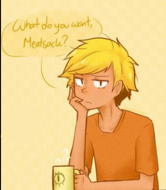 TriCipherRP2's tweet photo. @LostSilver8 +before looking over at you* what do you want, meatsack? https://t.co/bO8VRswnDY