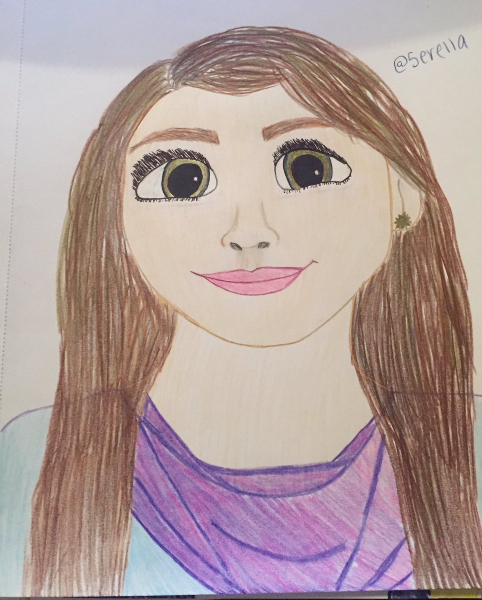 TheeOriginal4's tweet photo. I was bored and drew us as Disney Princesses -Sam https://t.co/qbyXPmxImf