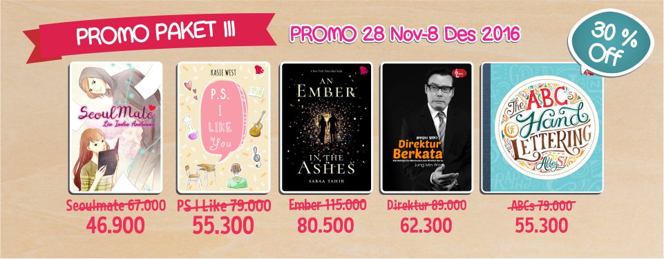 penerbitharu's tweet photo. Disc 30% @OwlBookStore for #SeoulMate #PSILikeYou #AnEmberinTheAshes #DirekturBerkata #ABCsofHandLettering
klik https://t.co/H7eXYIUwXU https://t.co/5XKEMr7BIm