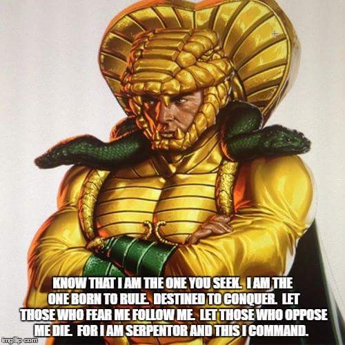 Serpentor86's tweet photo. #newlook https://t.co/ufgzZAxxzv