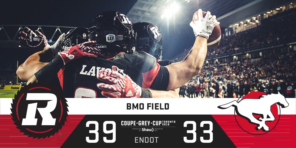 Red, Black &amp; Grey! 

The <a href="/REDBLACKS/">Ottawa REDBLACKS</a> are your <a href="/Shaw_CFL/">Shaw_CFL</a> #GreyCup Champions! #CFL