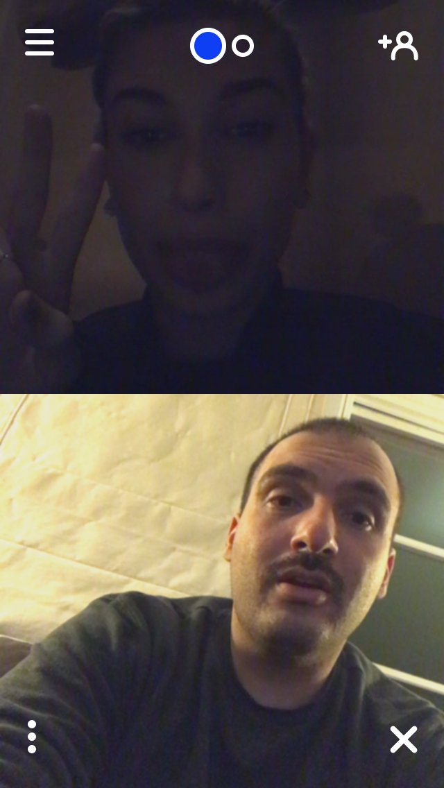 first <a href="/houseparty/">Houseparty</a> with @haileybaldwin