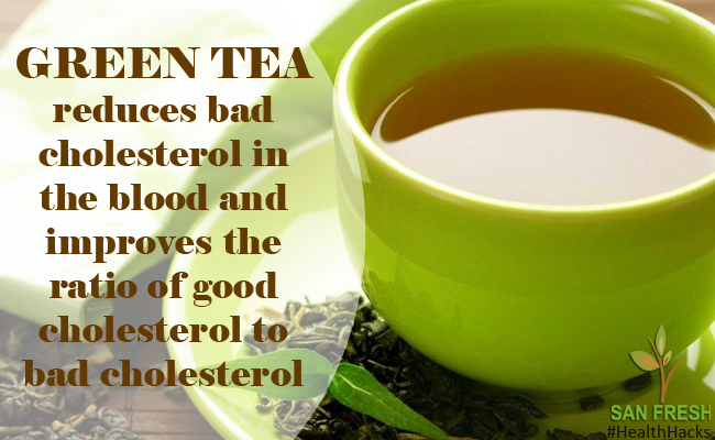 sanfreshin's tweet photo. Sanfresh #HealthHack : #GreenTea reduces bad cholesterol in the blood and improves the ratio of good cholesterol to bad cholesterol https://t.co/kWyvzLlAdP
