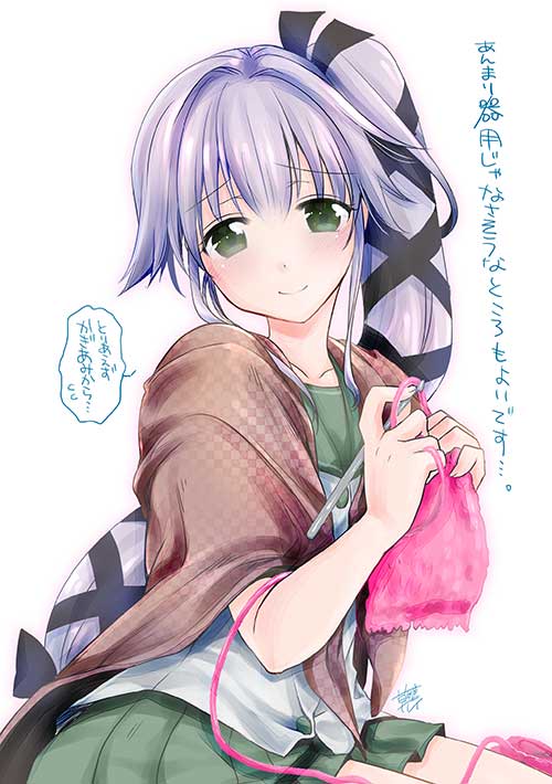 reikusakabe's tweet photo. 由良さんが若干不器用そうなところも可愛い。そしてがんばろうと色々練習したりしてるのかもしれないと思うとたまらん。　#月曜日の由良ちゃん https://t.co/TSBRweiRCi