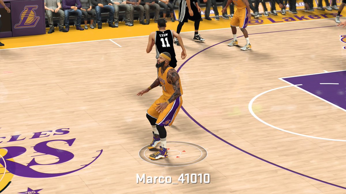 Th3Real_DmArco's tweet photo. Look at Prez out here rockin the offical Prez 1's #PS4share
#CustomColorway #NBA2K17 @NBA2K https://t.co/nAIDhzFWny