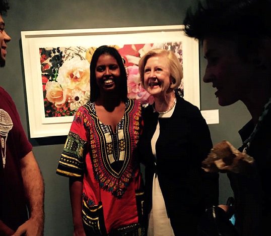 GillianTriggs's tweet photo. With Hani Abdile at launch of her book of poems in Sydney on Fri. We first met on Christmas Island when she was in detention (1/2) https://t.co/8C3kwhpJl3