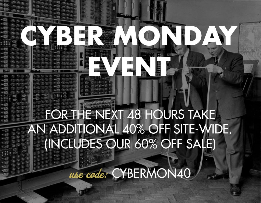 CloakandDapper's tweet photo. Use code: CYBERMON40 for 40% off site-wide, even our 60% off sale! Plus free shipping. Save now here: https://t.co/cDIPLhZFqi  #CyberMonday https://t.co/yf6JG5ublb