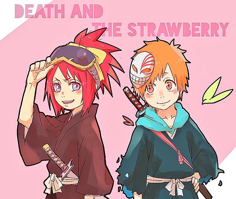 Ichika Kazui Death The Strawberry Fanart By Mei8love Bleach