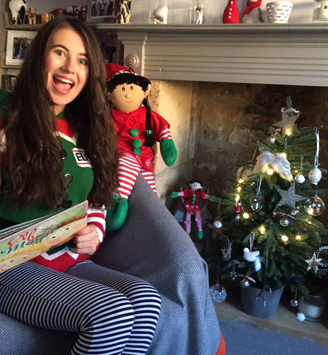 eboptv's tweet image. All set #action #elves #Storytime #books #children