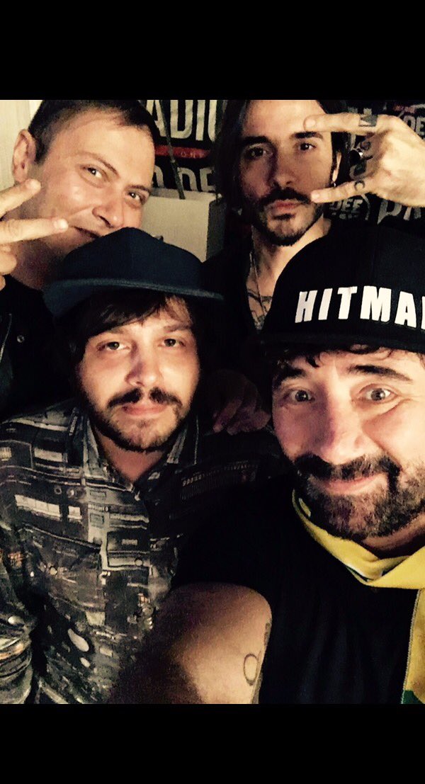 Tiromancino's tweet photo. Domani Calcutta sarà nostro ospite al concerto di Milano al teatro nazionale 👍🏻😜 https://t.co/BW0JAVksue