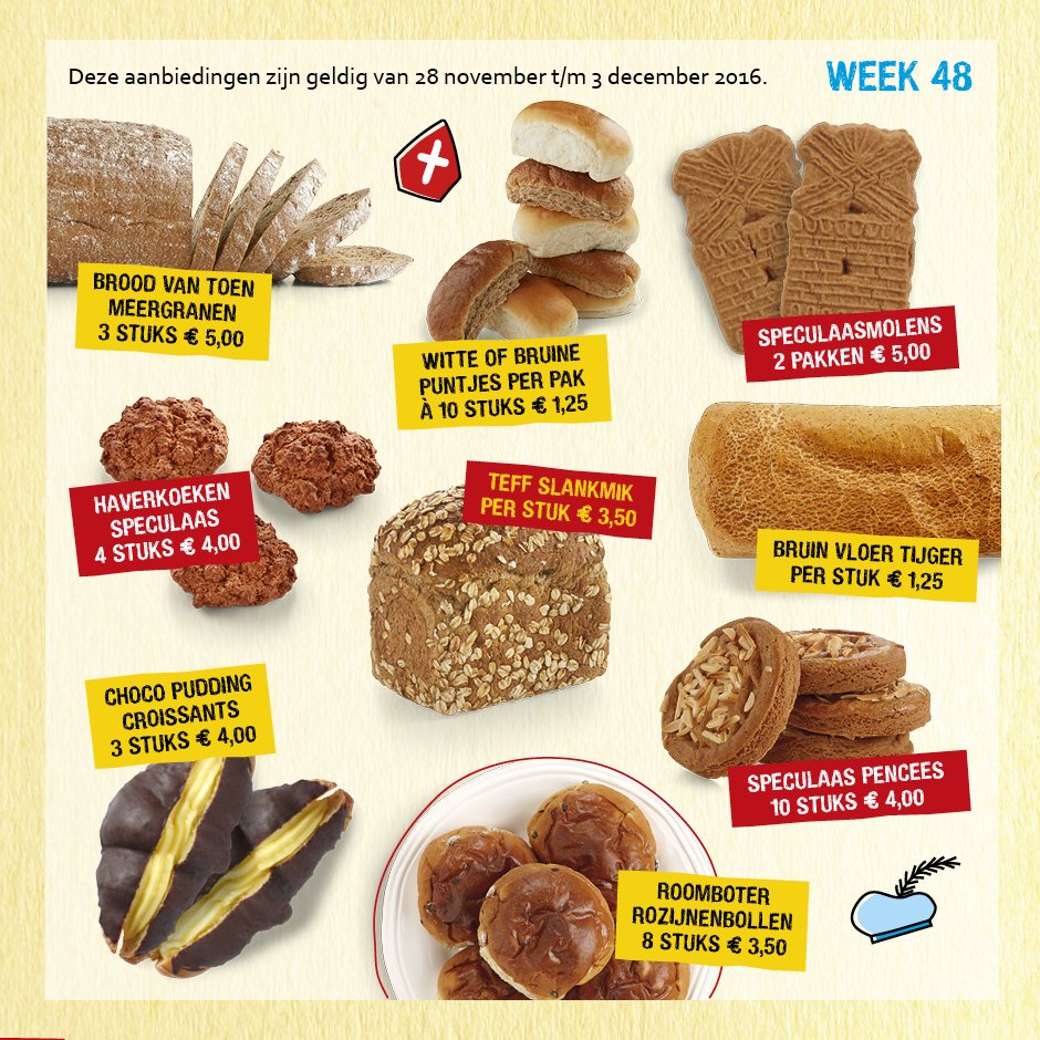Zien we je deze zonnige week weer bij 't Stoepje? Dit zijn onze nieuwe aanbiedingen!