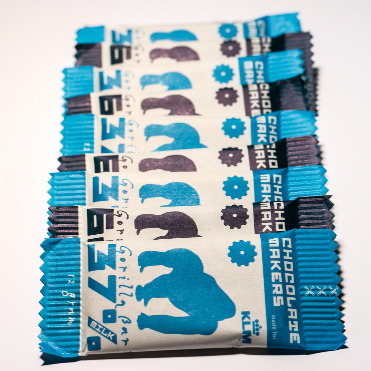 Our mini gorilla bar flies high in the sky with <a href="/KLM/">KLM</a>, spot our bar, take a picture and have a chance to win a big bar! #gorillasflyhigh