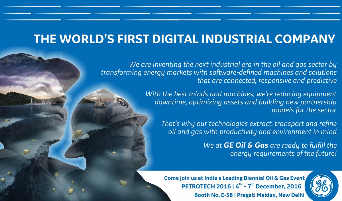 thinkXQ's tweet photo. GE @ Petrotech 2016!

@ThinkXQ @GE @GEOilandGas #Exhibition #Experiential #Petrotech2016 @Petrotech2016 https://t.co/X3hEYW10jb