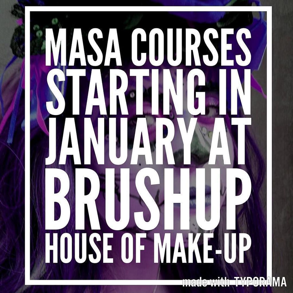 MASAEducation's tweet image. Courses start in January! Head over to @brushuphouseofmakeup for more information. #BrushUp #Makeup #India #Fashion…