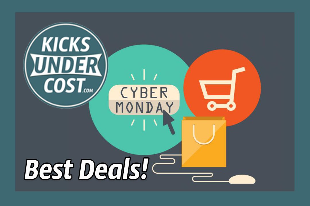 Link to all the best sneaker and clothing Cyber Monday deals-> goo.gl/kByOQi