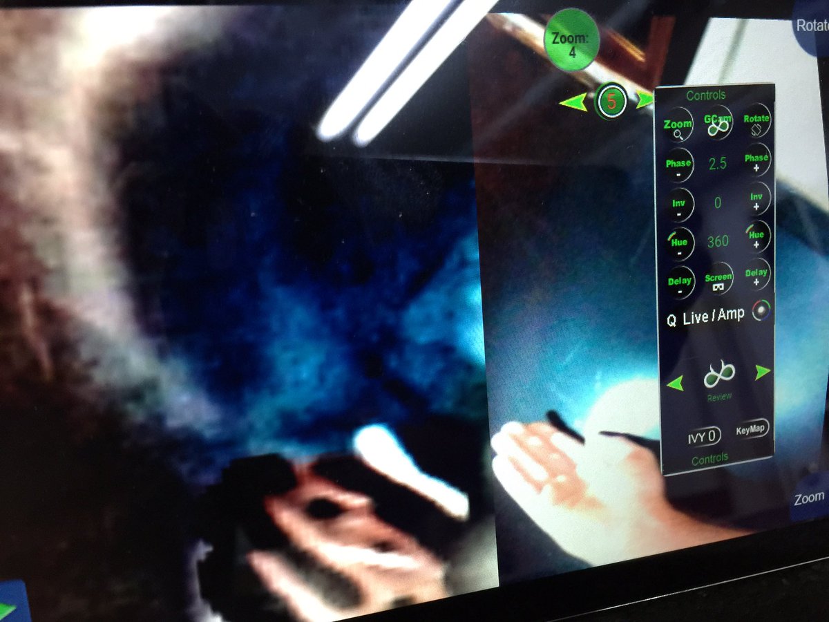 GhostProVR's tweet photo. #ghost caught above my hand today using #ghostpro #tablet #ghostasylum #ghosthunters proof of the #paranormal #ghostcamera #tech #Science https://t.co/GM6gKNLrIK