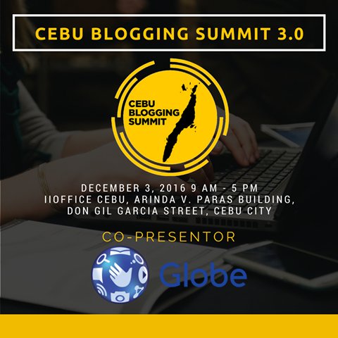 cbsummitglobal's tweet photo. Thank you very much Globe Telecom! High five! :-)
 
#CebuBloggingSummit2016 #LevelUpCebu #iBlogforCEBU https://t.co/otSEaUbL6P