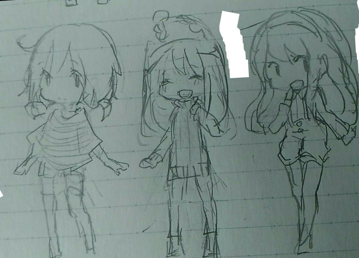 ちなみにこの前言ってたやつ……フォロワーさんを美少女にするっていうの

こんなクオリティで描き散らしてるからもうちょっと綺麗にととのえてからちゃんとアップしますね…… 