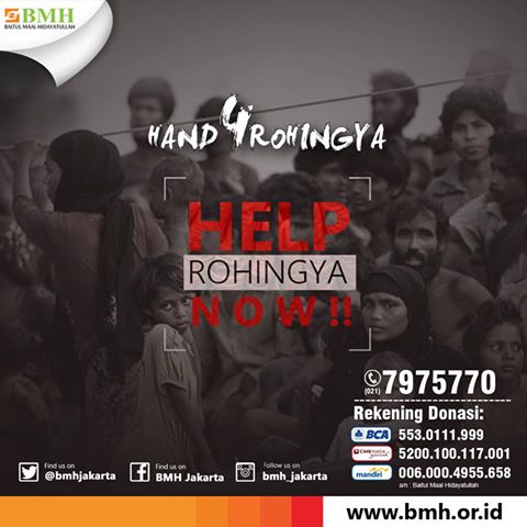 bmhjakarta's tweet photo. #HelpRohingyaNow | kembali terjadi pembantaian di Rakhine atas dalih "operasi militer" oleh pemerintah Myanmar. (6/16) https://t.co/1usevAVnbn