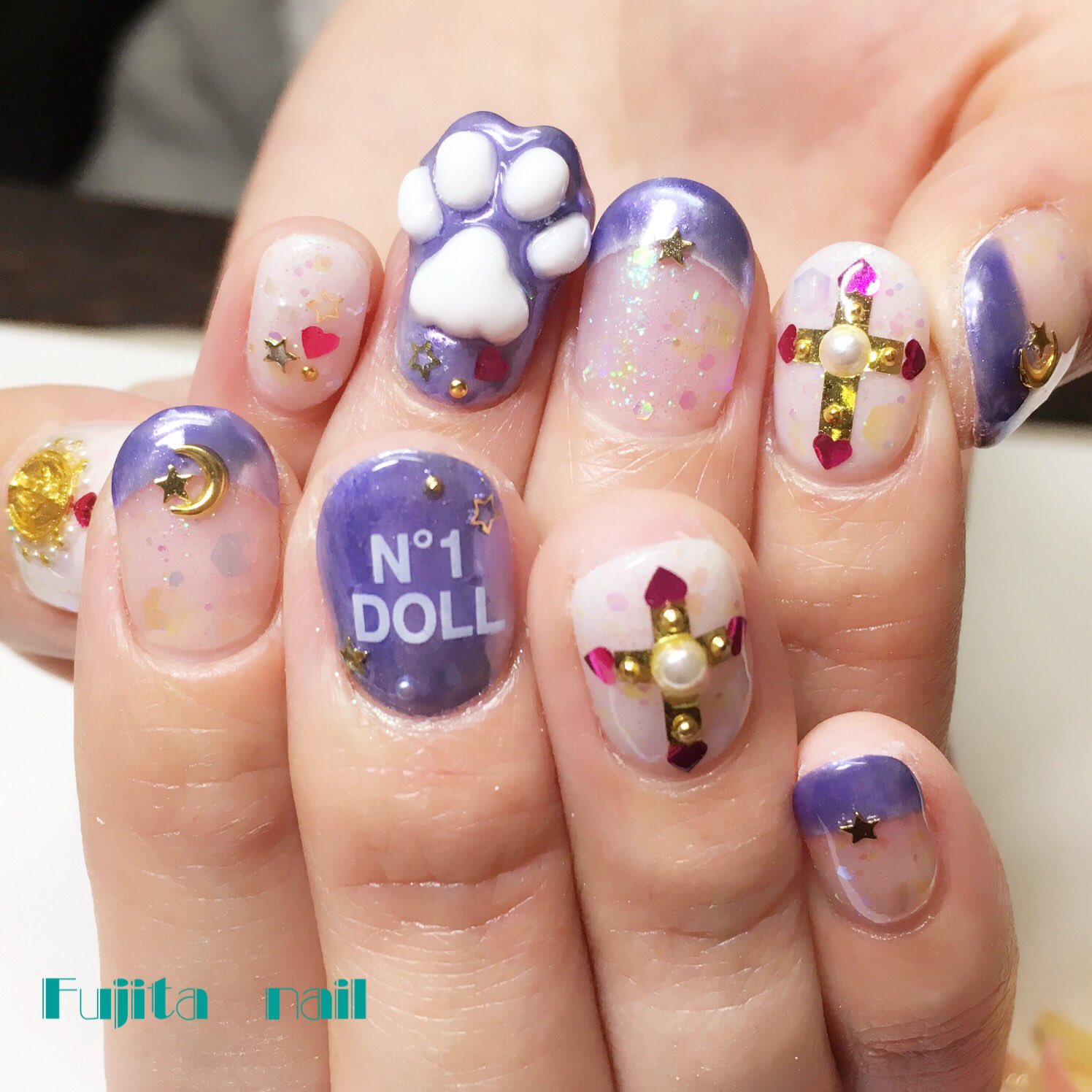 藤田ねいる にゃんちゃん先生 肉球ネイル 猫ネイル 犬ネイル ゆめかわネイル 3dネイル ミラーネイル クロムパウダー 新宿御苑前 新宿三丁目 エースジェル Acegel プライベートネイルサロン 藤田ねいる T Co 7ajvikzn6g Twitter