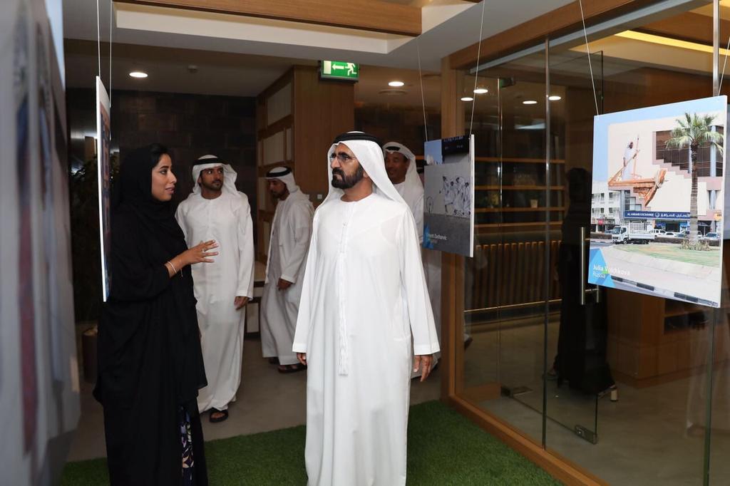 نريد أن نرى إبداعات الشباب حاضرة في كل المجالات .. ولهم منا كل الدعم لبلوغ أعلى مراتب الإبداع تأكيدا لمكانة الإمارات