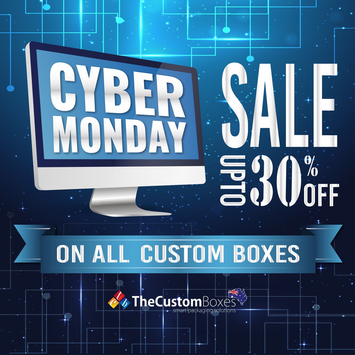 TcbAus's tweet photo. The Custom Boxes brings you the "CYBER MONDAY SALE" https://t.co/Uwl5ILEZBn
#CyberMonday #Packaging #PackagingWorld #TheCustomBoxesAustralia https://t.co/guACqRnKEB