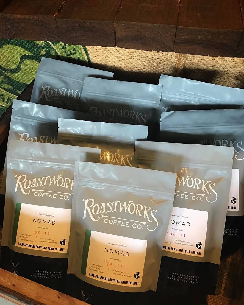 BeanDrinking's tweet photo. Sexy new retail bags from @roastworkscoffeeco making their way onto our retail section! https://t.co/aHB9HAn3fz