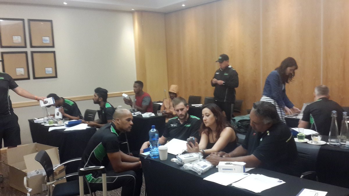 <a href="/FitbitSAfrica/">Fitbit South Africa</a> thank you for helping the <a href="/DolphinsCricket/">Dolphins Cricket</a> <a href="/friedman_nikki/">Nikki Friedman</a> @Leanne_Muller_1 #herestolotsofsteps <a href="/NickM_Physio/">Nicholas Moffitt</a> <a href="/KhayaZondo73/">Khaya Zondo</a>