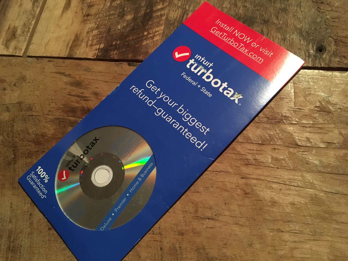 whoisseth's tweet photo. Time warp? @turbotax just mailed a cd. 😑 https://t.co/oNSEs137Tn