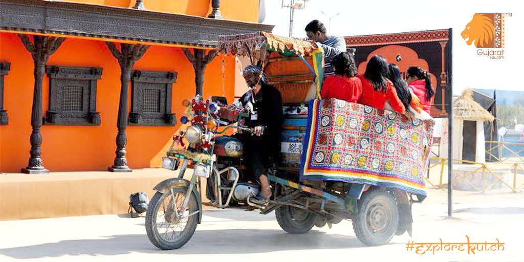 Get a memorable ride of 'Chakda'- a local Passenger vehicle of Kutch! #ExploreKutch