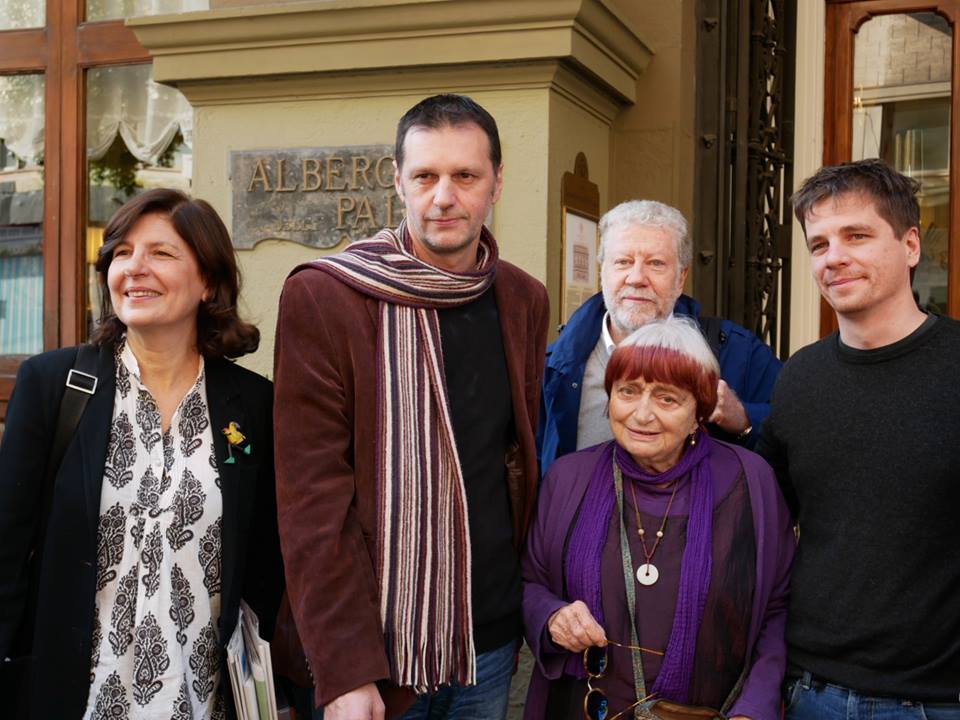 Giovannella Brancato, Eric Biagi, Giovanni Massa, Agnès Varda, Andrea Inzerillo a #Palermo per la 38esima edizione di Efebo d'Oro #cinema