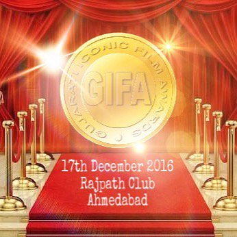 Gifaawards2016's tweet photo. “Act the way you’d like to be and soon you’ll be the way you act.” #GIFA2016 #gujju #filmy #bookmyshow https://t.co/0mfznQKi5P