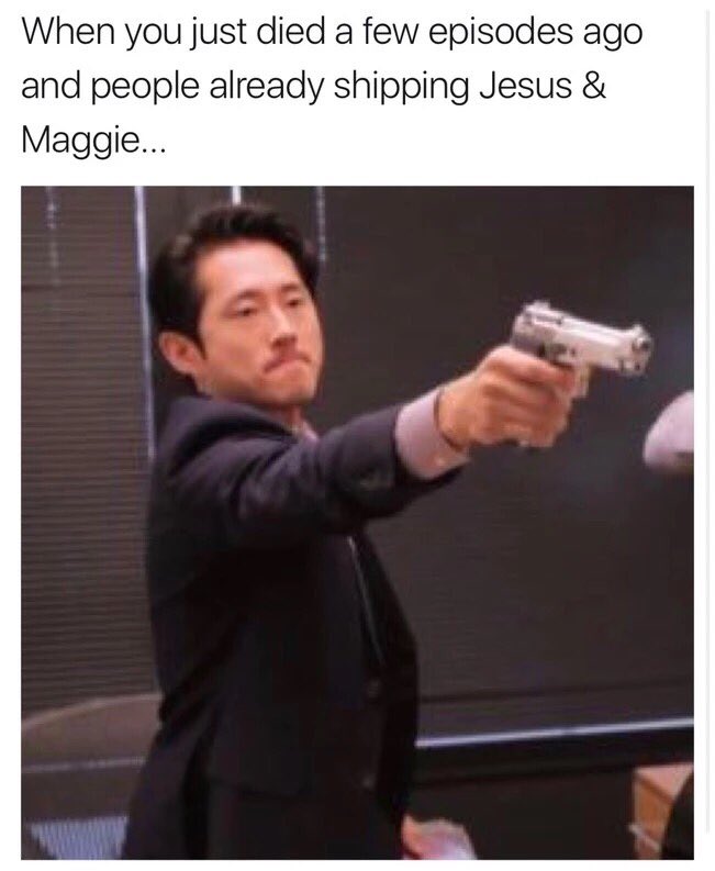 Who's responsible!? 😂
#TheWalkingDead