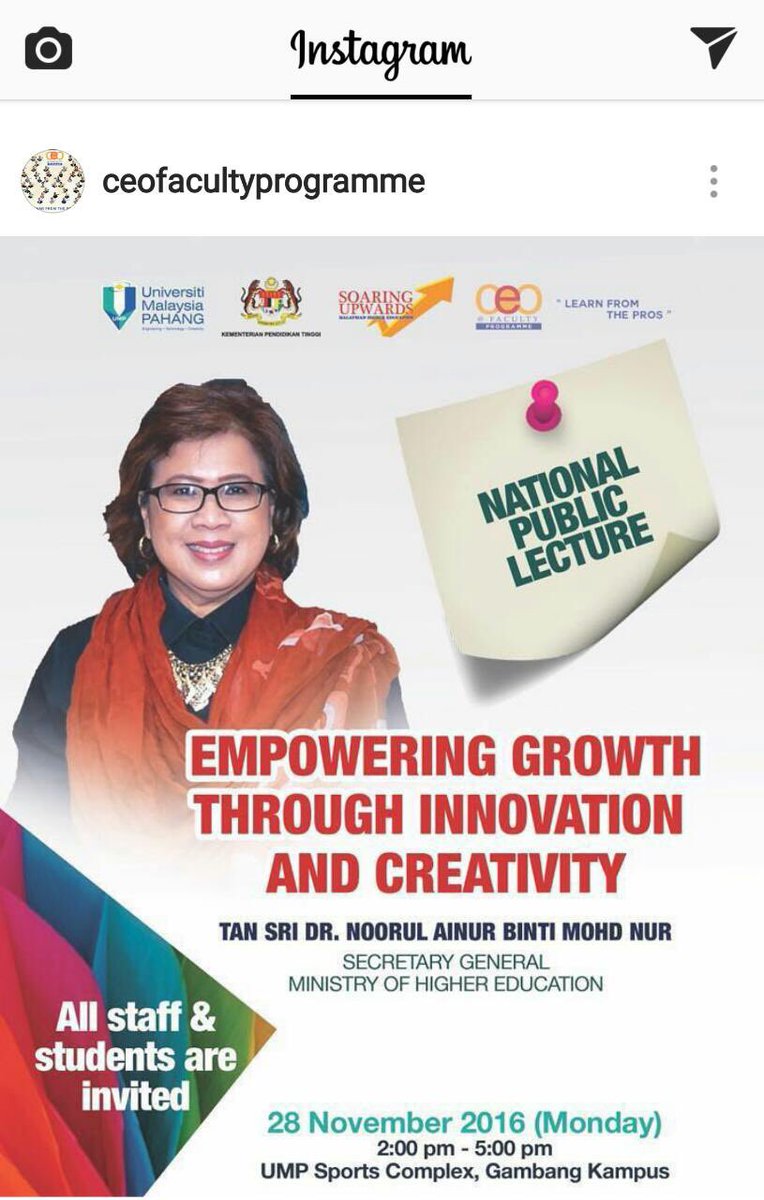 mmyusoff's tweet photo. @soaringupwards @NoorulAinur #EmpoweringGrowth through #innovation and #creativity @umpmalaysia CEO@Faculty Forum https://t.co/fH5xS75Ayy